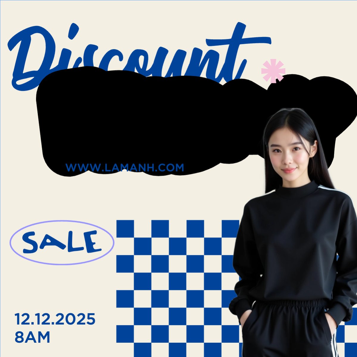 Mẫu Bài post MXH vuông Fashion, thời trang, quần áo, trang phục, clothes, outfit — LayerPic