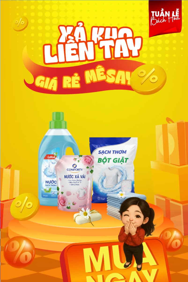 Mẫu Bài post MXH dọc Xả kho liền tay giá rẻ mê say — LayerPic