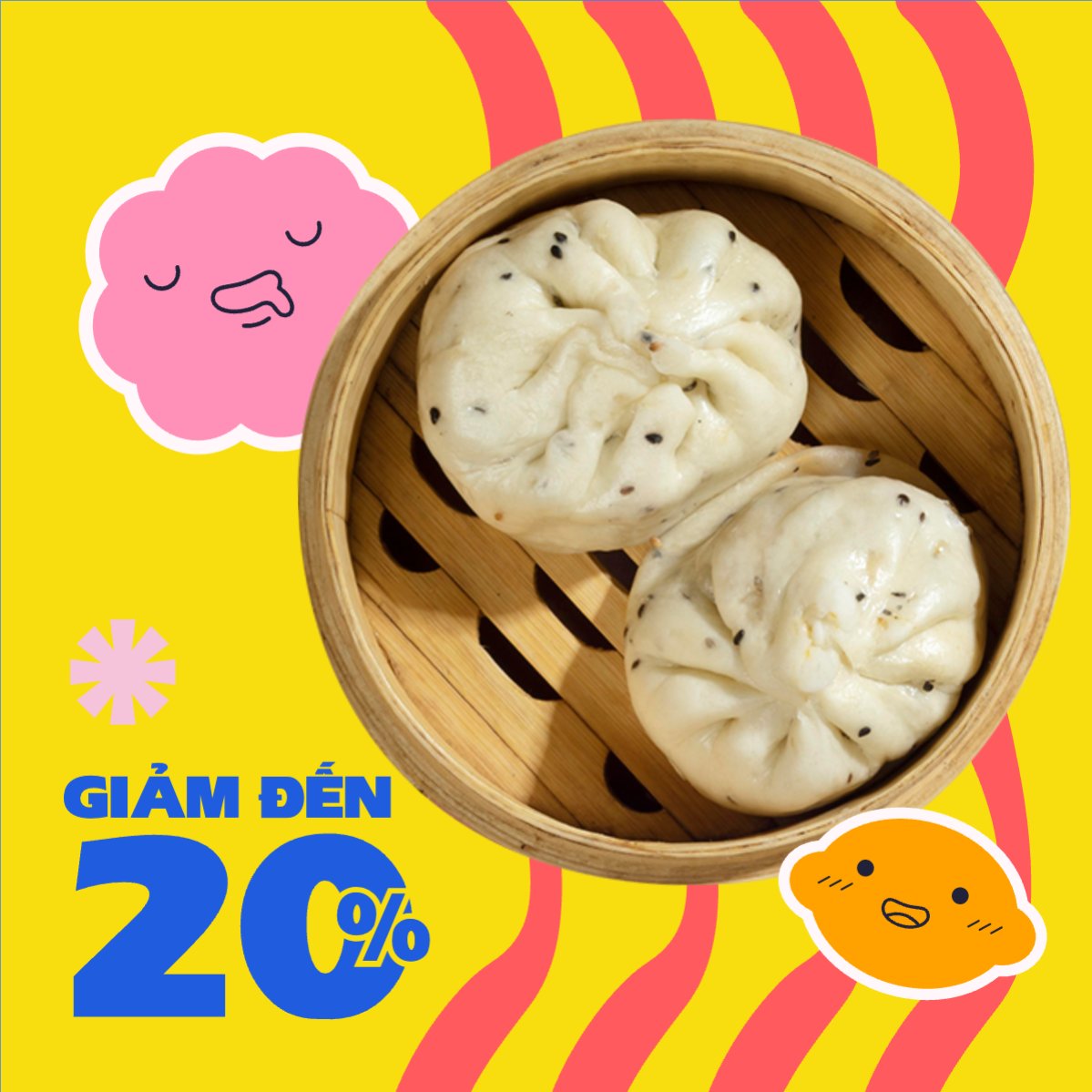 Mẫu Bài post MXH vuông Đồ ăn, food, thực phẩm, ẩm thực, món ăn, F&B, nhà hàng, thức ăn — LayerPic