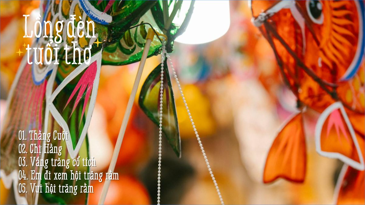 Mẫu Bài post MXH (16:9) Trung thu, Tết Đoàn Viên, mid-autumn festival, sự kiện, event, hiện đại, modern, đơn giản — LayerPic