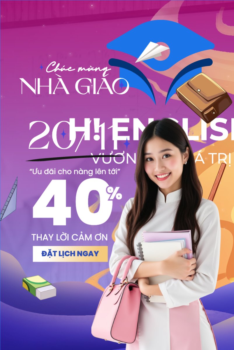 Mẫu Bài post MXH dọc Chúc mừng Ngày Nhà Giáo Việt Nam 20/11 — LayerPic