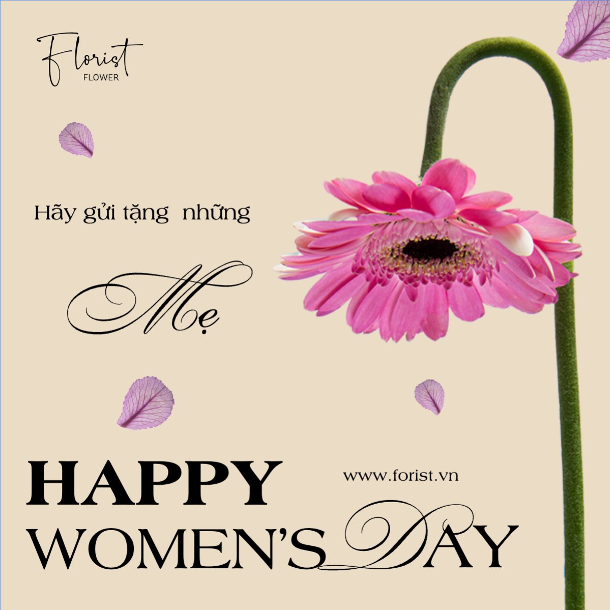 Mẫu Bài post MXH vuông Nông sản, agricultural, farm, flower shop, cửa hàng hoa — LayerPic