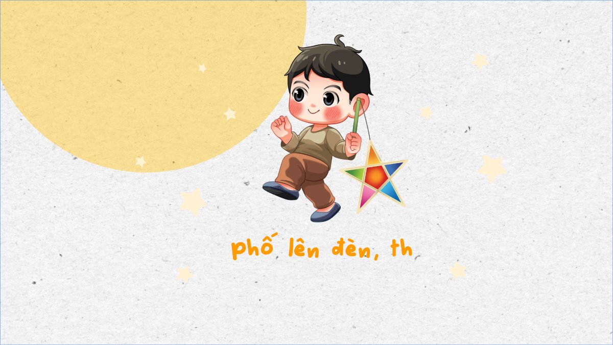 Mẫu Bài post MXH (16:9) Trung thu, Tết Đoàn Viên, mid-autumn festival, sự kiện, event, dễ thương, cute, chibi, hoạt hình, cartoon — LayerPic