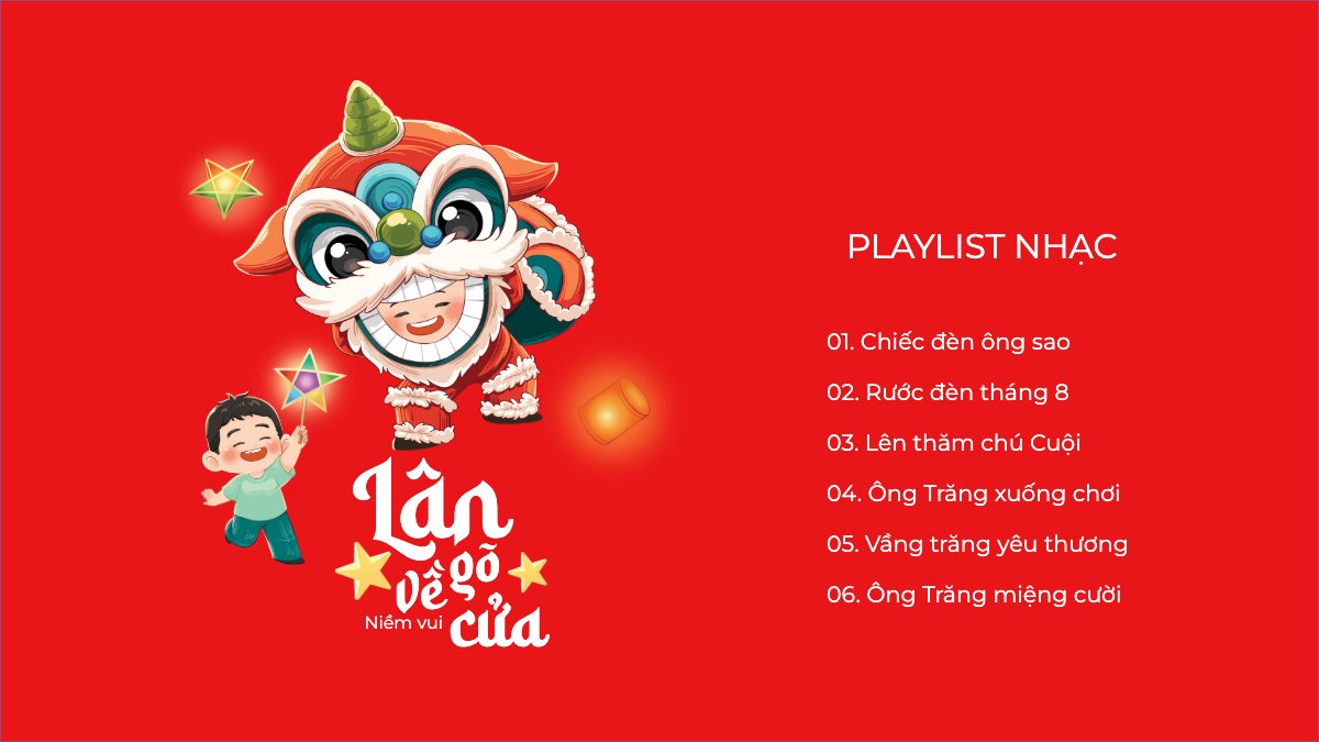 Mẫu Bài post MXH (16:9) Trung thu, Tết Đoàn Viên, mid-autumn festival, lễ hội, sự kiện, event, âm nhạc, giải trí, dễ thương, cute, chibi, hoạt hình, cartoon — LayerPic