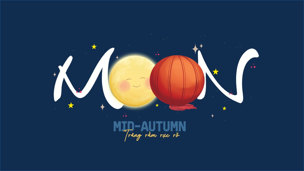 Trung thu, Tết Đoàn Viên, mid-autumn festival, sự kiện, event, dễ thương, cute, chibi, hoạt hình, cartoon