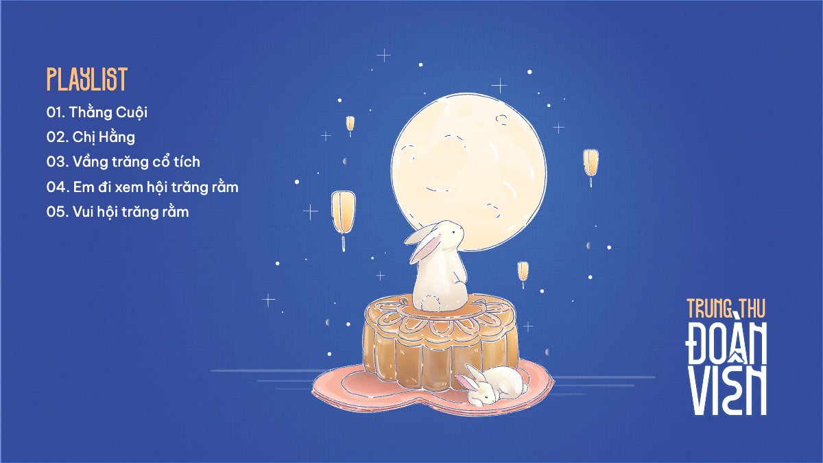 Trung thu, Tết Đoàn Viên, mid-autumn festival, sự kiện, event, dễ thương, cute, chibi, hoạt hình, cartoon