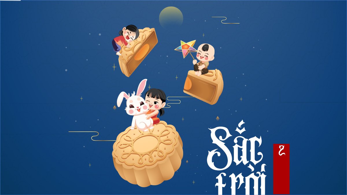 Trung thu, Tết Đoàn Viên, mid-autumn festival, sự kiện, event, dễ thương, cute, chibi, hoạt hình, cartoon