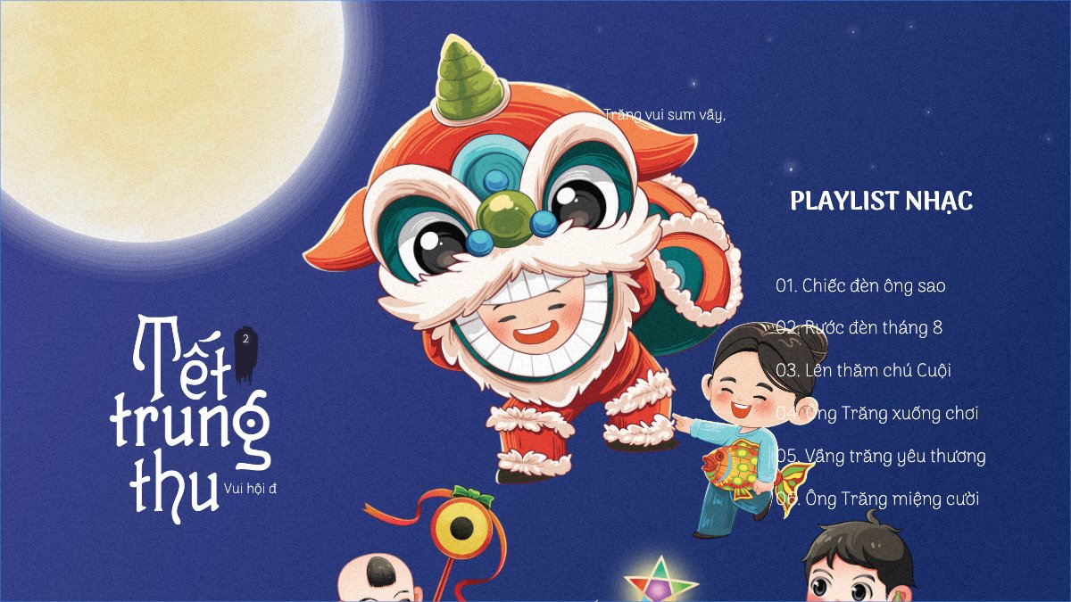 Trung thu, Tết Đoàn Viên, mid-autumn festival, lễ hội, sự kiện, event, âm nhạc, giải trí, dễ thương, cute, chibi, hoạt hình, cartoon