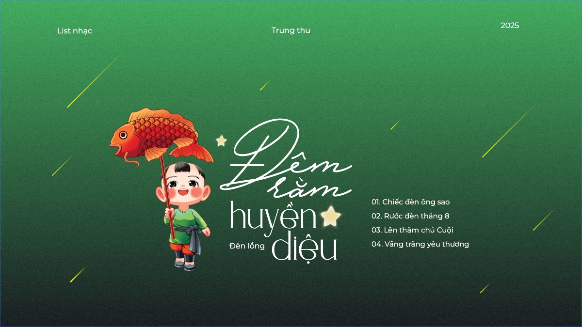 Trung thu, Tết Đoàn Viên, mid-autumn festival, lễ hội, sự kiện, event, âm nhạc, giải trí, dễ thương, cute, chibi, hoạt hình, cartoon