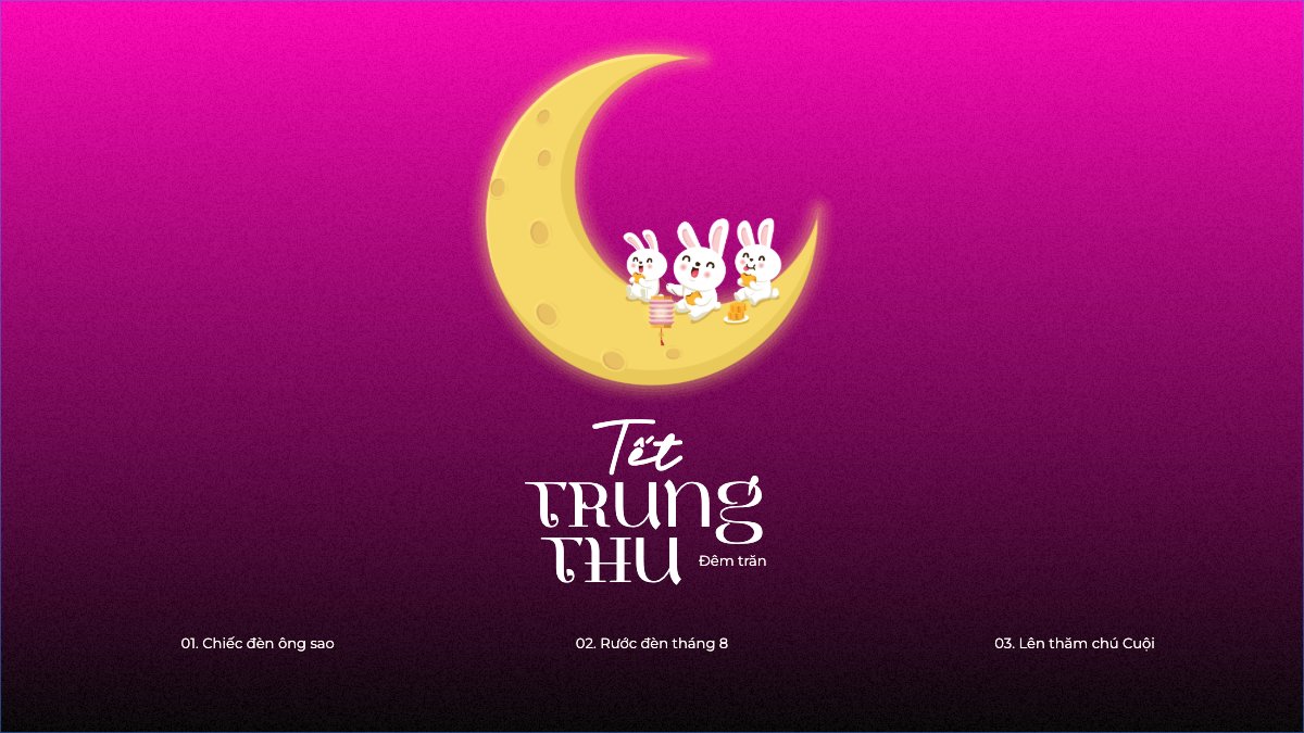 Trung thu, Tết Đoàn Viên, mid-autumn festival, lễ hội, sự kiện, event, âm nhạc, giải trí, dễ thương, cute, chibi, hoạt hình, cartoon