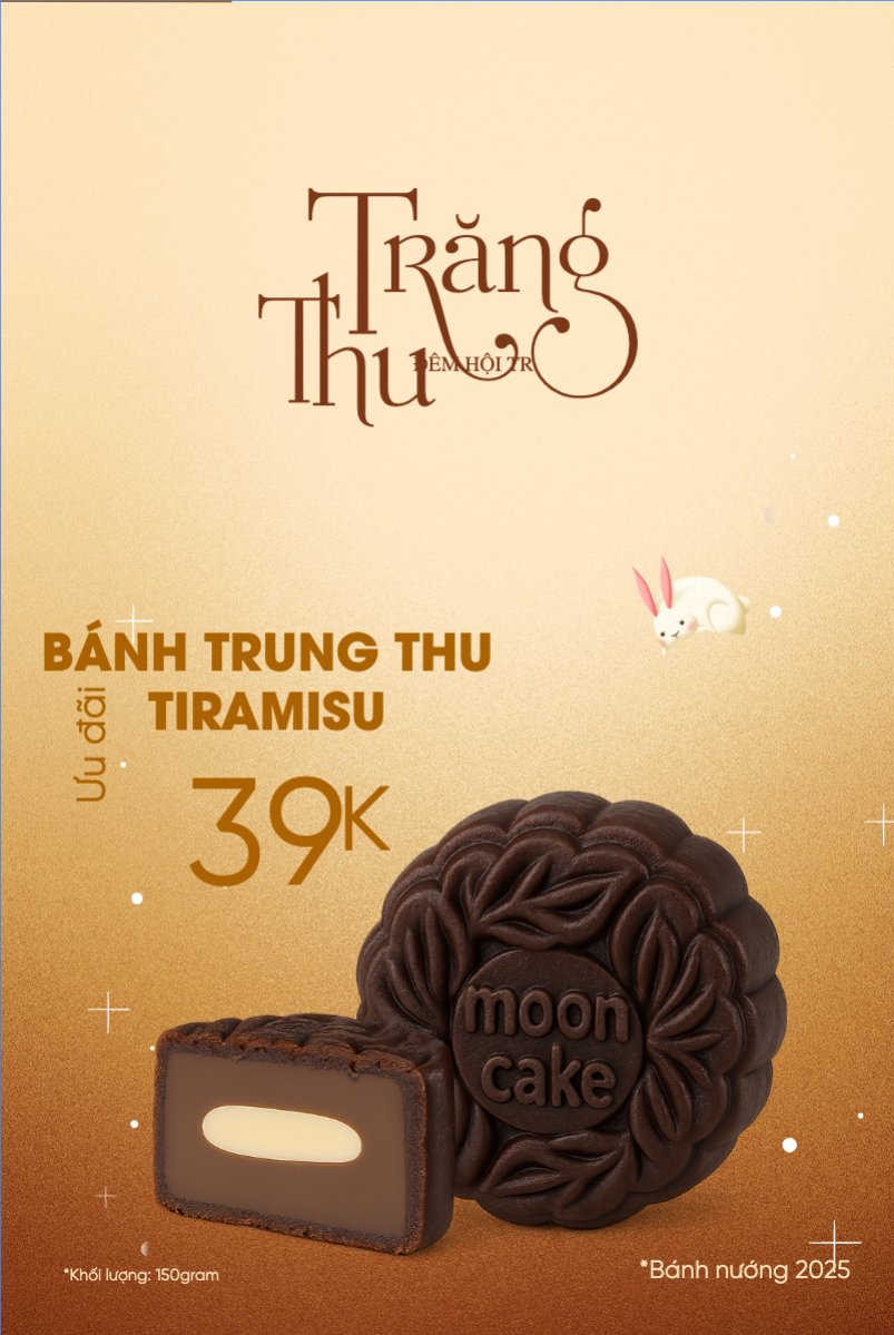 Mẫu Bài post MXH dọc Trung thu, Tết Đoàn Viên, mid-autumn festival, sự kiện, event, lễ hội, festival, ẩm thực, food, bánh trung thu, cute, dễ thương — LayerPic