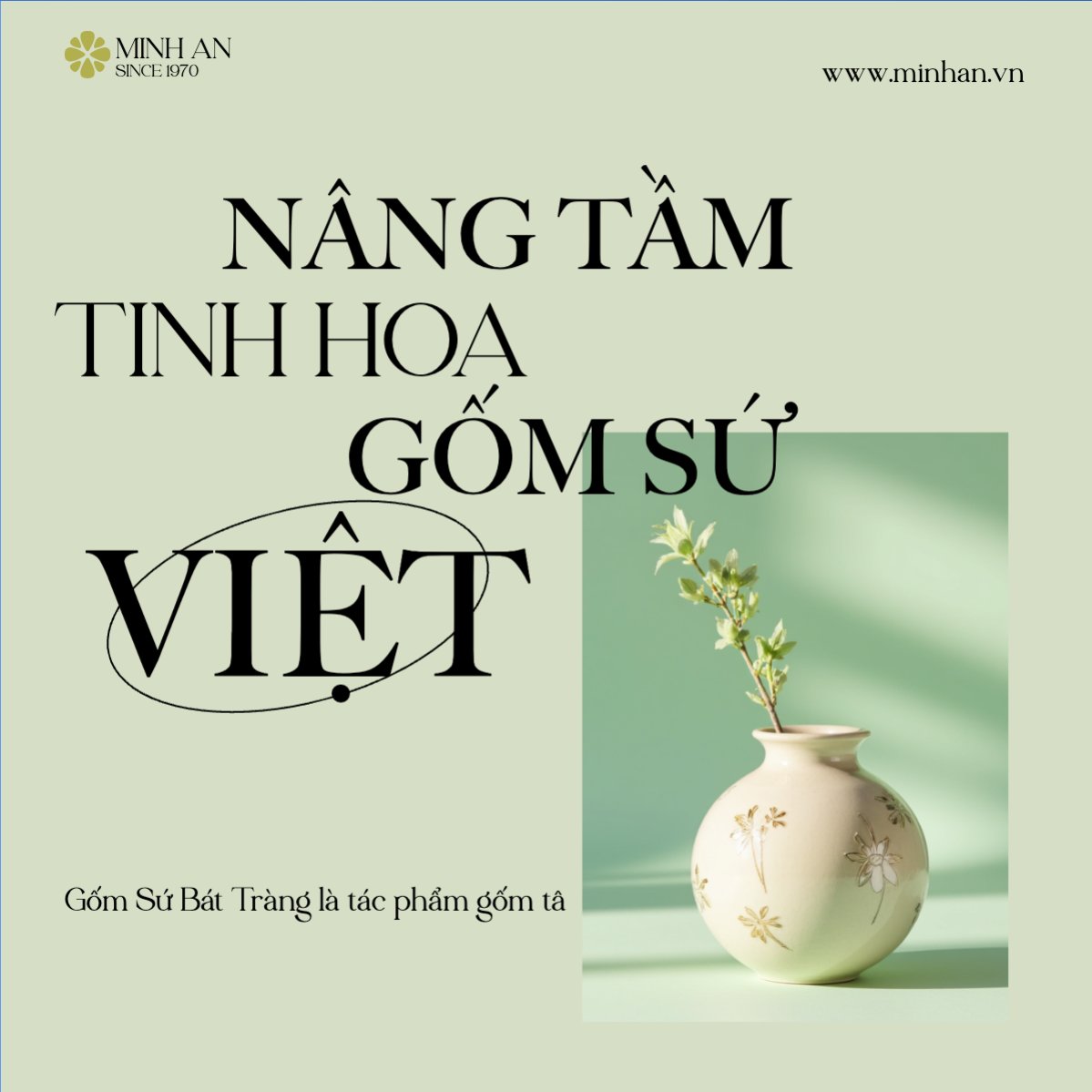 Mẫu Bài post MXH vuông Gốm sứ, ceramics, xây dựng, build, nội thất, bất động sản, interior, real estate — LayerPic