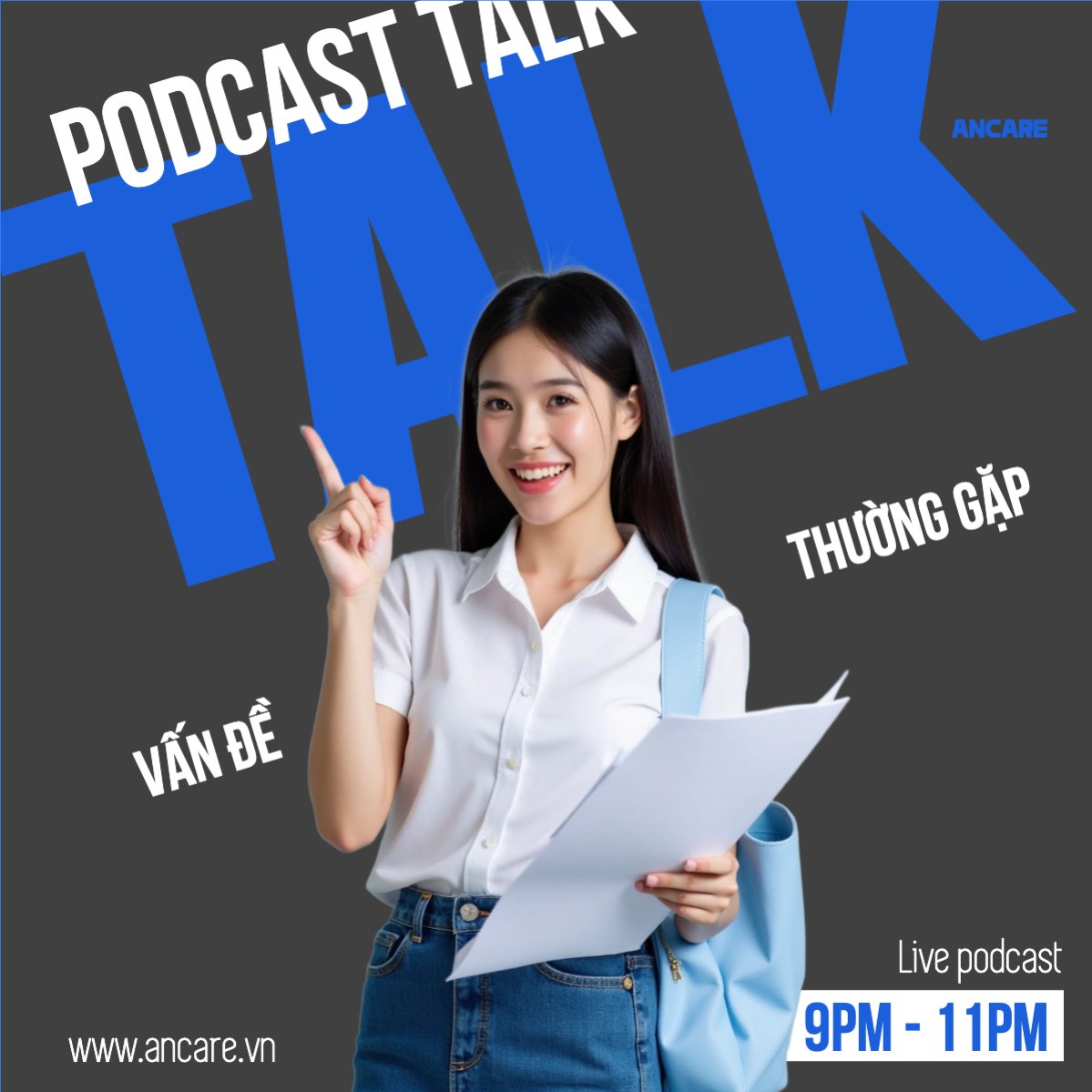 Mẫu Bài post MXH vuông Giáo dục, education, school, trường học — LayerPic