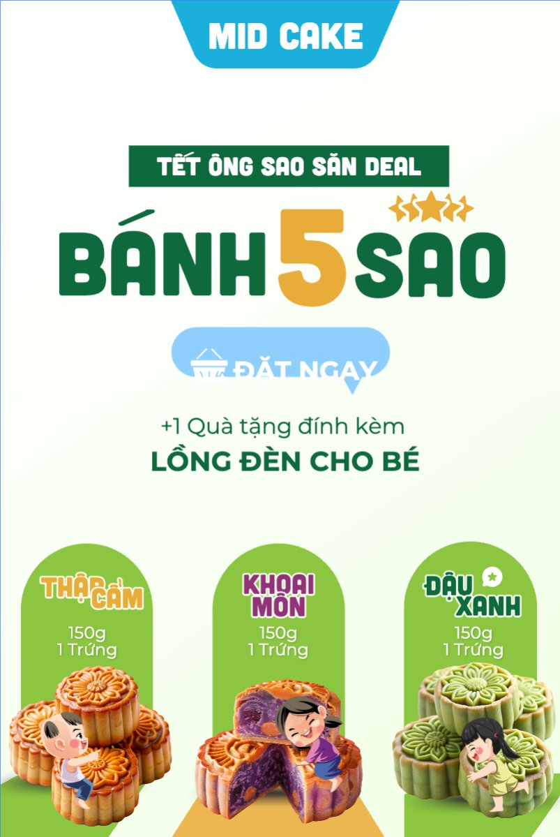 Mẫu Bài post MXH dọc Trung thu, Tết Đoàn Viên, mid-autumn festival, sự kiện, ẩm thực, food, event, cute, dễ thương, chibi, hoạt hình — LayerPic