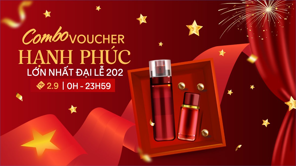 2/9, Quốc Khánh, lễ hội, Việt Nam, làm đẹp, spa, beauty, thẩm mỹ, skincare, hiện đại, modern
