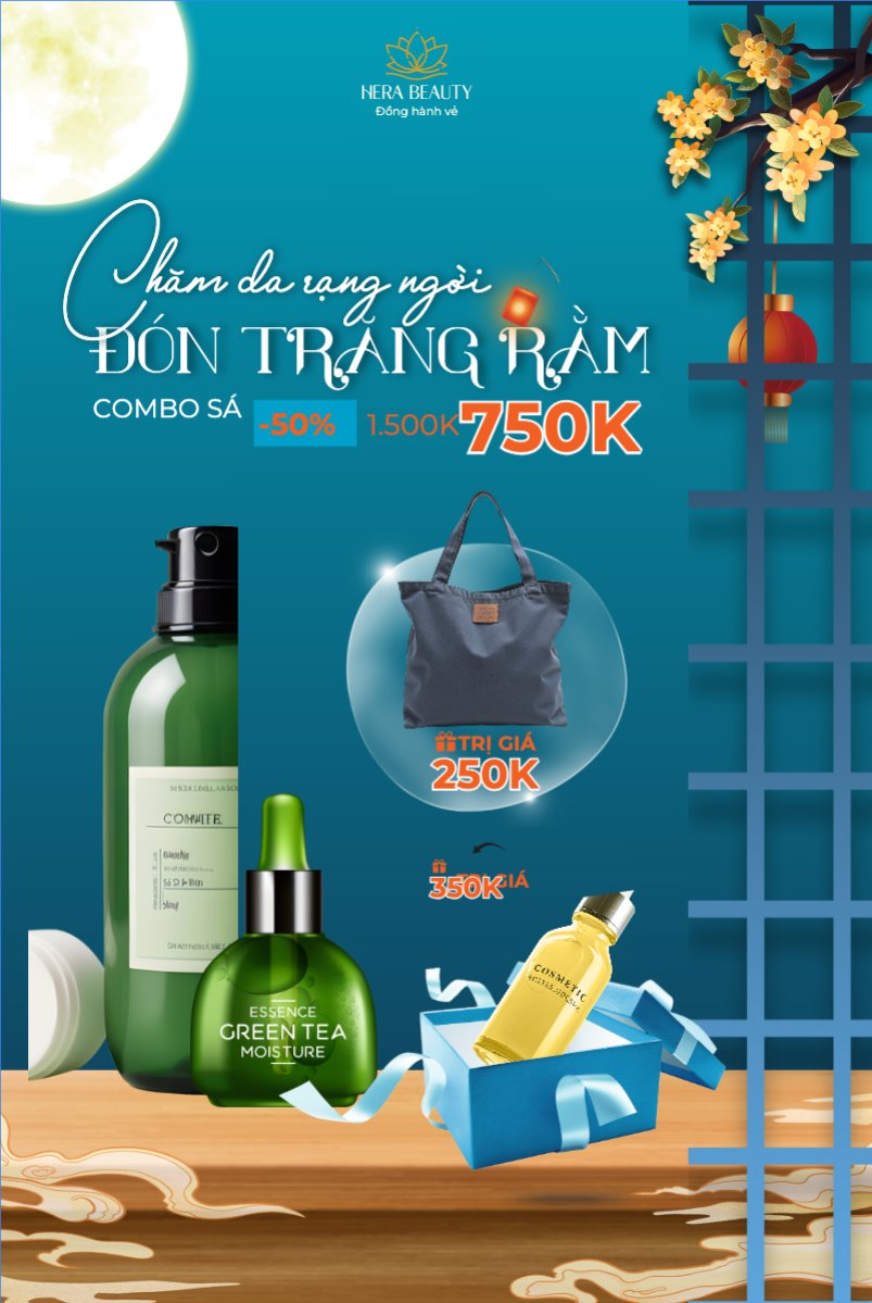 Mẫu Bài post MXH dọc Trung thu, Tết Đoàn Viên, mid-autumn festival, fashion, thời trang, túi, bag, hiện đại, modern, đơn giản — LayerPic