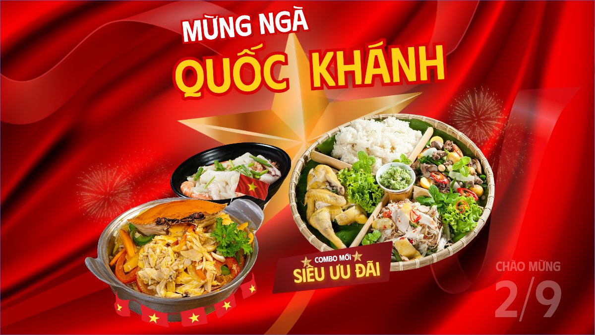 2/9, Quốc Khánh, lễ hội, Việt Nam, đồ ăn, food, thực phẩm, ẩm thực, món ăn, F&B, thức ăn, hiện đại, modern
