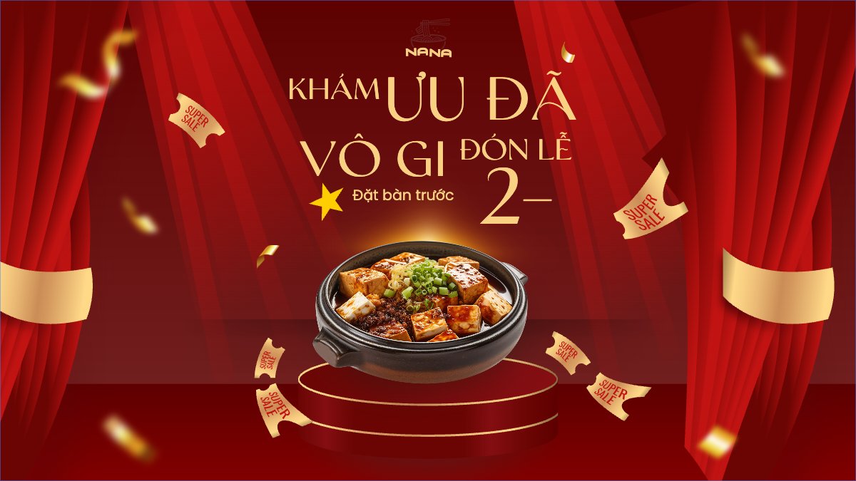 Mẫu Bài post MXH (16:9) 2/9, Quốc Khánh, lễ hội, Việt Nam, đồ ăn, food, thực phẩm, ẩm thực, món ăn, F&B, thức ăn, hiện đại, modern — LayerPic