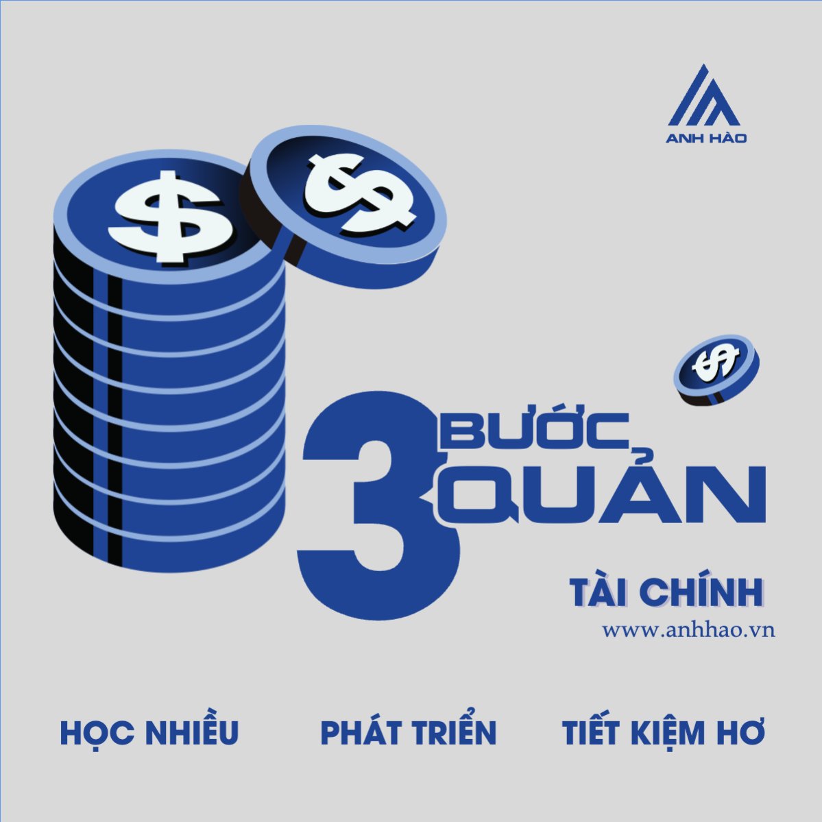Mẫu Bài post MXH vuông Tài chính, finance, accounting, đầu tư, insurance — LayerPic