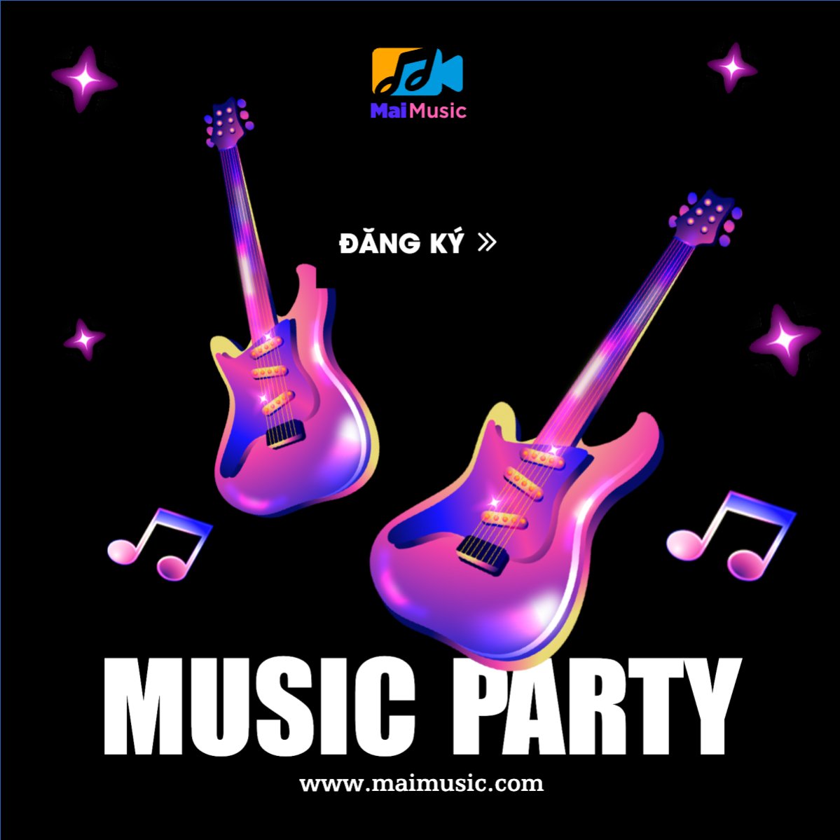 Mẫu Bài post MXH vuông Sự kiện, event, chương trình, sale, giải trí, entertainment — LayerPic