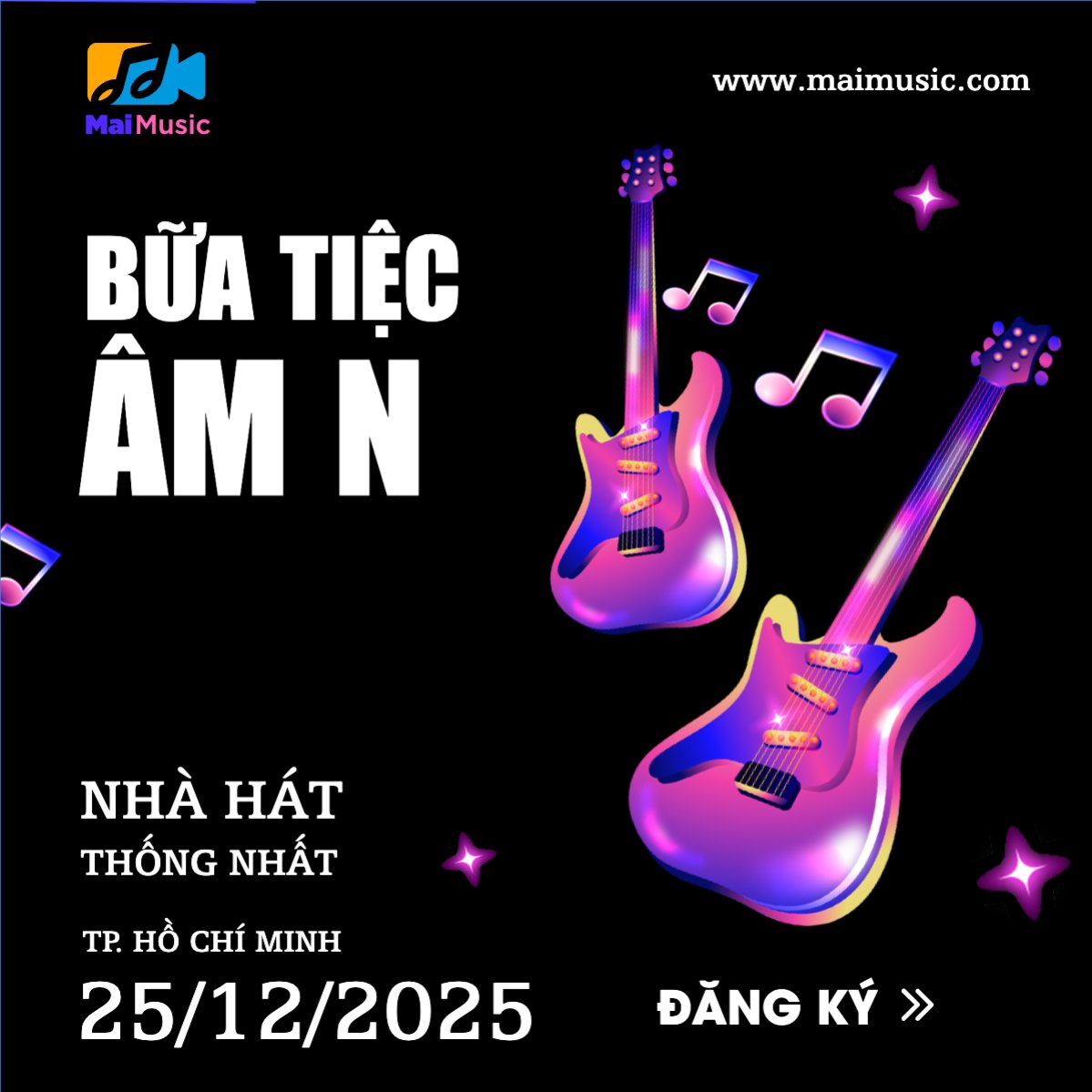 Mẫu Bài post MXH vuông Sự kiện, event, chương trình, sale, giải trí, entertainment — LayerPic