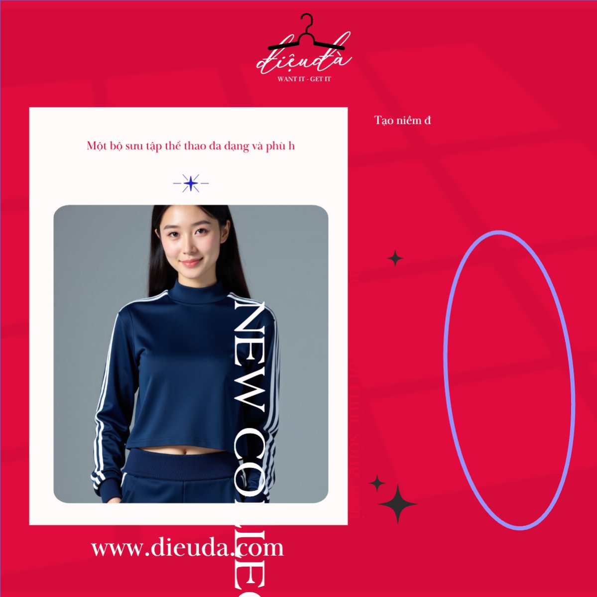 Mẫu Bài post MXH vuông Sportswear, quần áo thể thao, fashion, thời trang, quần áo, trang phục, clothes, outfit — LayerPic