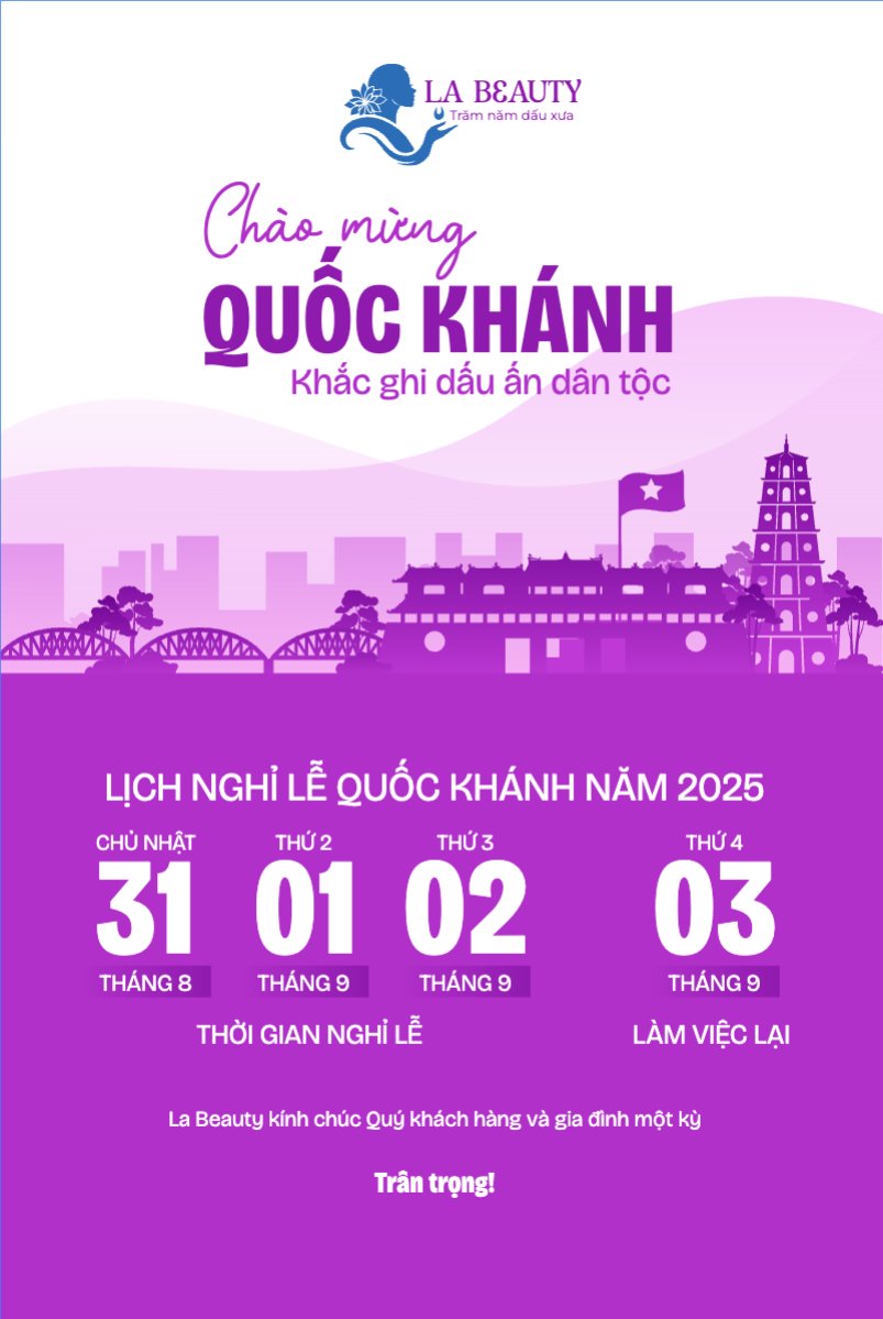 Mẫu Bài post MXH dọc 2/9, Quốc Khánh, lễ hội, thông báo, lịch nghỉ, Việt Nam, sự kiện, event, hiện đại, modern — LayerPic