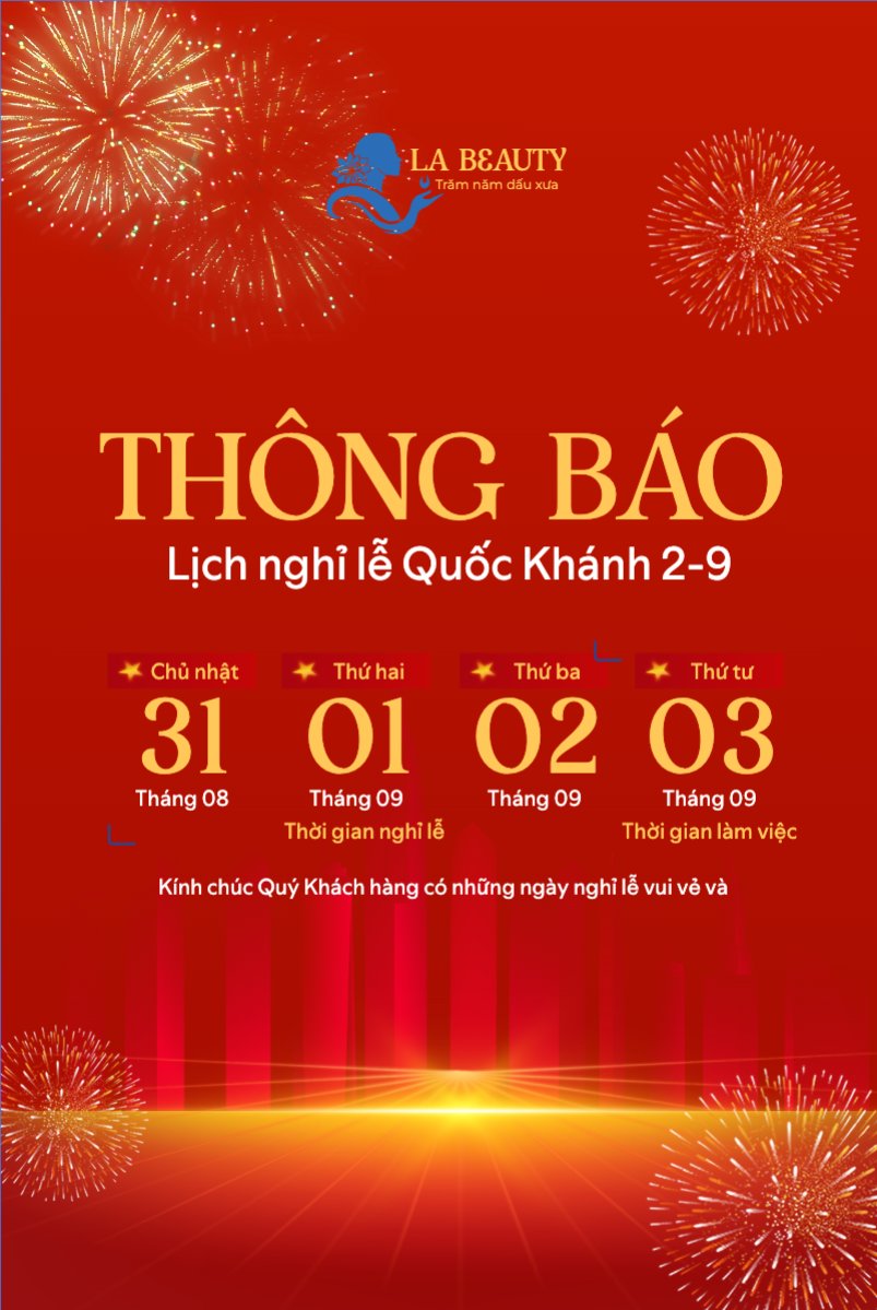 Mẫu Bài post MXH dọc 2/9, Quốc Khánh, lễ hội, thông báo, lịch nghỉ, Việt Nam, sự kiện, event, hiện đại, modern — LayerPic
