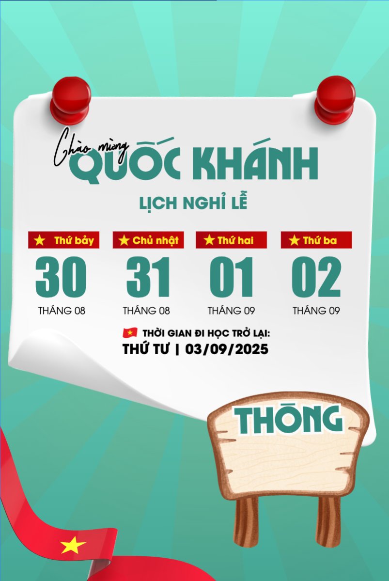 2/9, Quốc Khánh, lễ hội, thông báo, lịch nghỉ, Việt Nam, sự kiện, event, hiện đại, modern