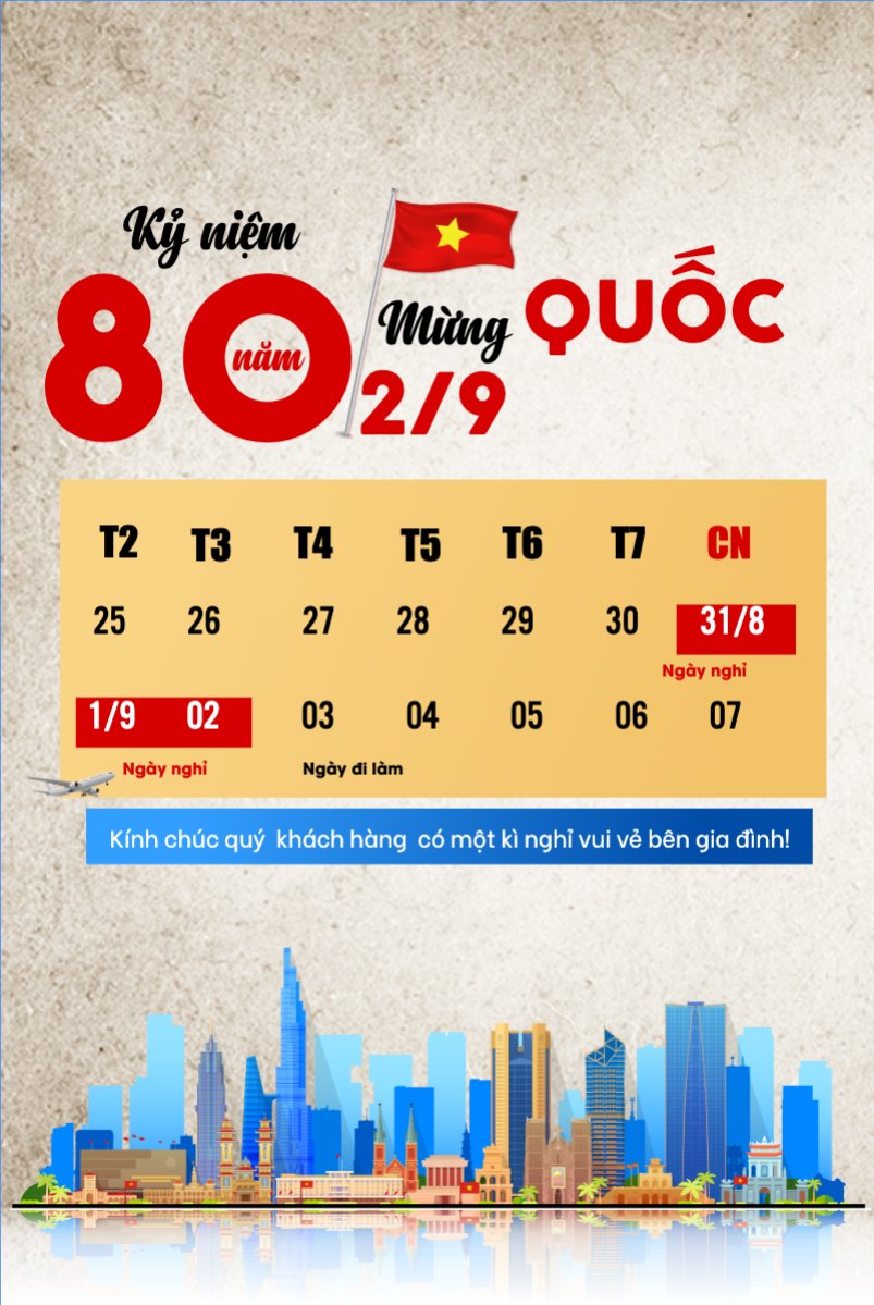 Mẫu Bài post MXH dọc 2/9, Quốc Khánh, lễ hội, thông báo, lịch nghỉ, Việt Nam, sự kiện, event, cổ điển, vintage, retro, classic — LayerPic