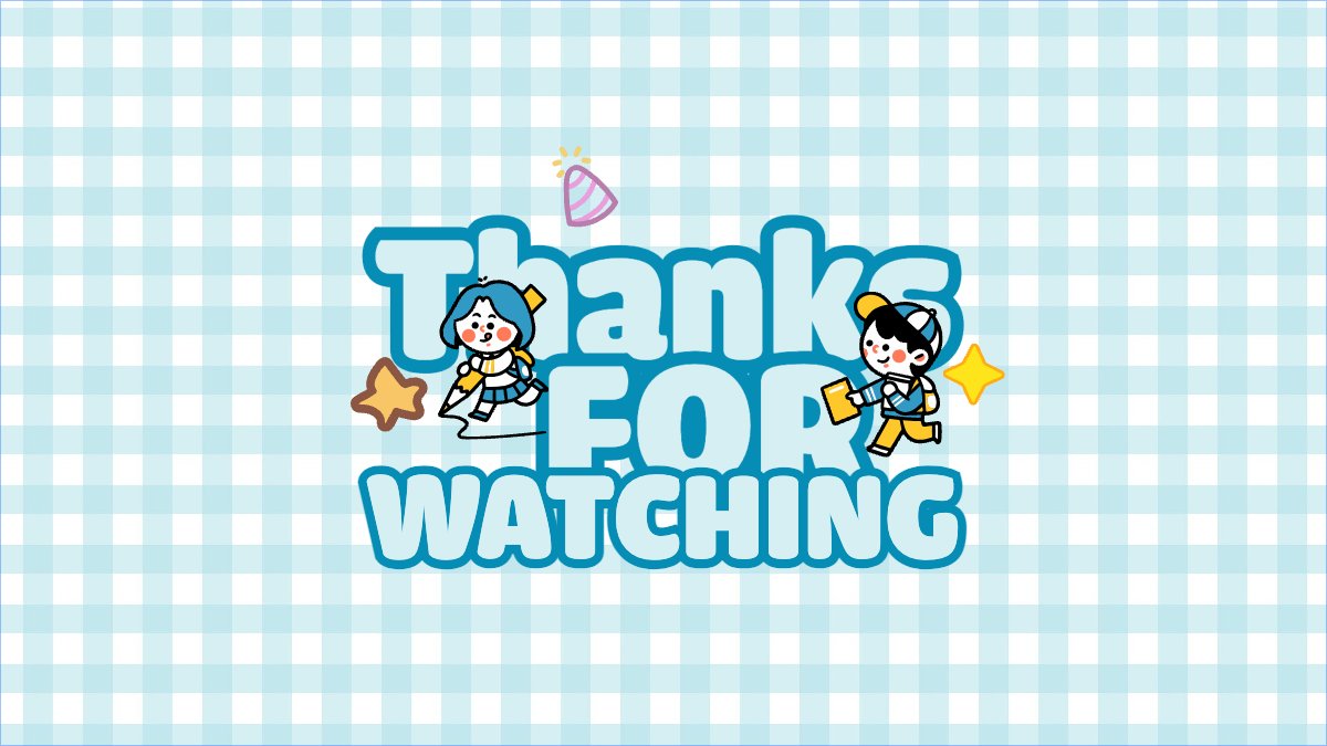 Thank for watching