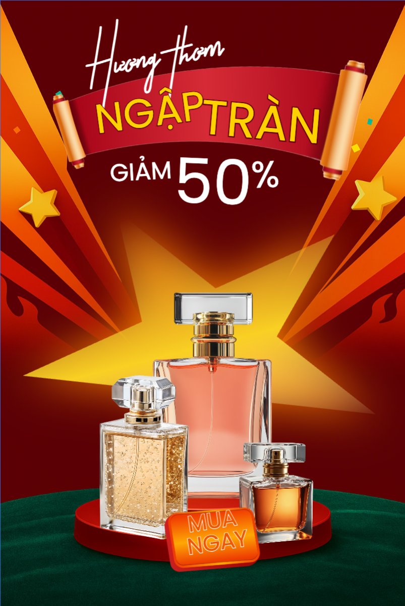 Mẫu Bài post MXH dọc 2/9, Quốc Khánh, lễ hội, Việt Nam, làm đẹp, spa, beauty, thẩm mỹ, nước hoa, perfume, hiện đại, modern — LayerPic