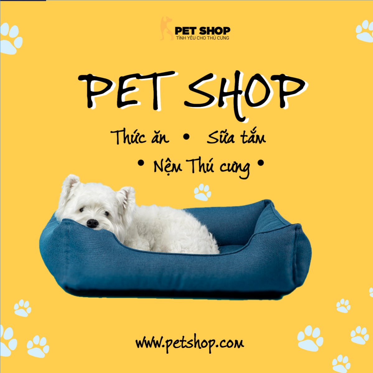 Mẫu Bài post MXH vuông Pet, thú cưng, thú nuôi, động vật, animal — LayerPic