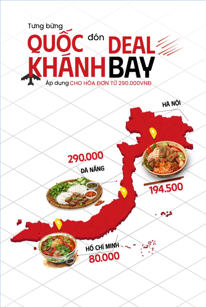 Mẫu Bài post MXH dọc 2/9, Quốc Khánh, lễ hội, Việt Nam, đồ ăn, food, thực phẩm, ẩm thực, món ăn, F&B, thức ăn, hiện đại, modern — LayerPic