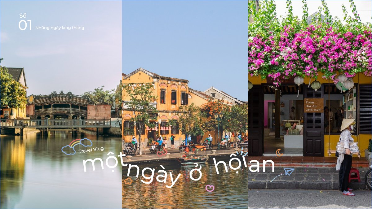 Mẫu Bài post MXH (16:9) Vlog, phong cảnh, du lịch, travel, tourism, trải nghiệm, khám phá — LayerPic