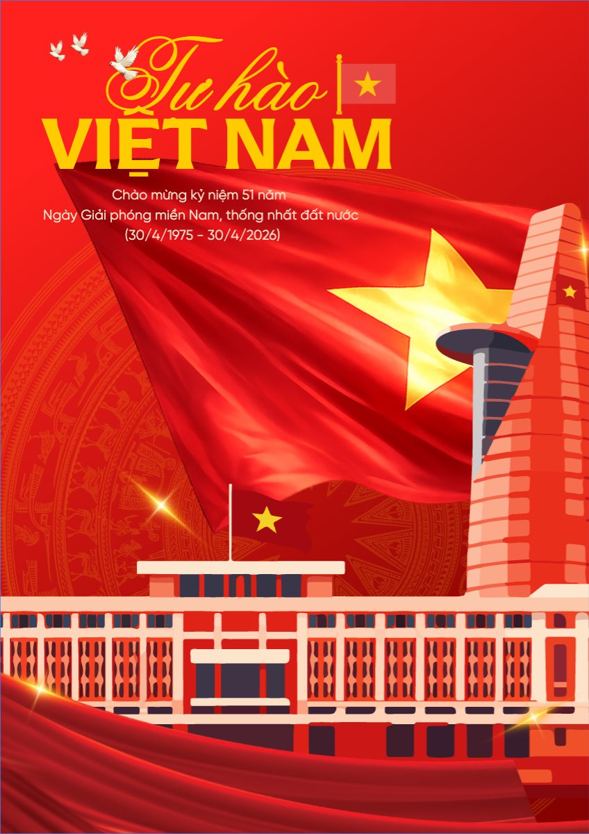 Mẫu Poster chuẩn Tự hào Việt Nam — LayerPic