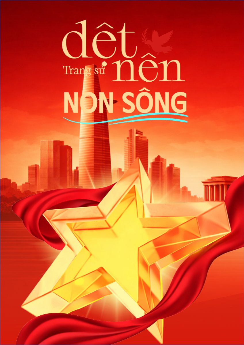 Mẫu Poster chuẩn Mừng ngày Giải phóng miền Nam, thống nhất đất nước — LayerPic