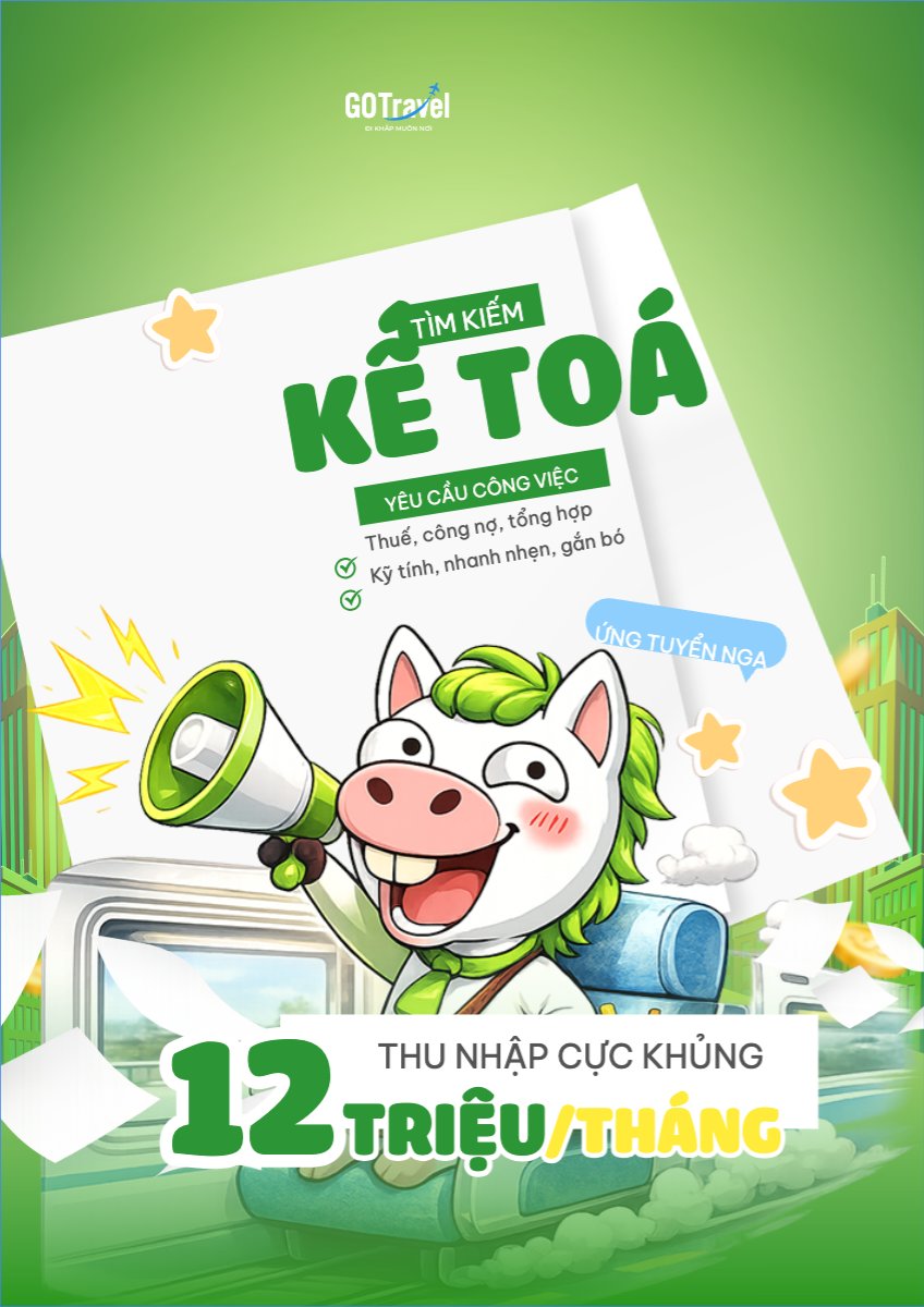 Mẫu Poster chuẩn Tìm kiếm kế toán — LayerPic