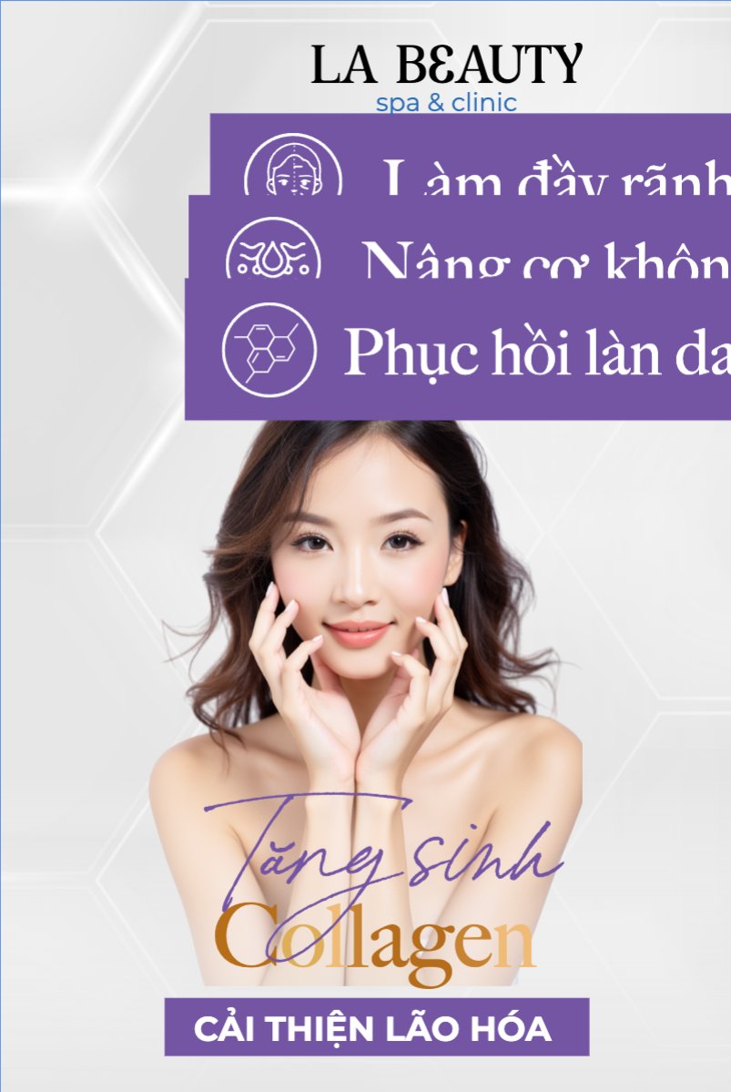 Mẫu Bài post MXH dọc Spa, beauty, làm đẹp, thẩm mỹ, cosmetics, hiện đại, morden — LayerPic