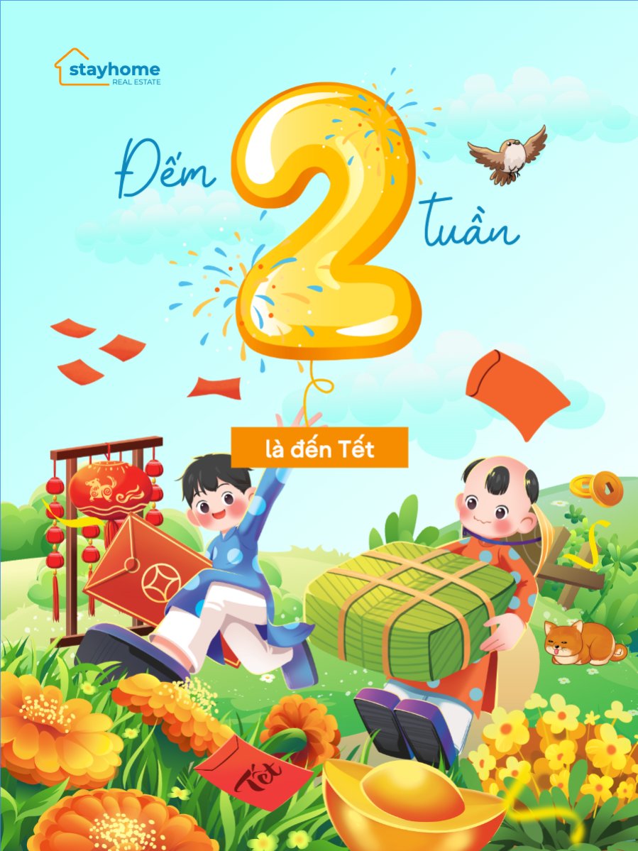 Đếm ngược 2 tuần nữa là đến Tết
