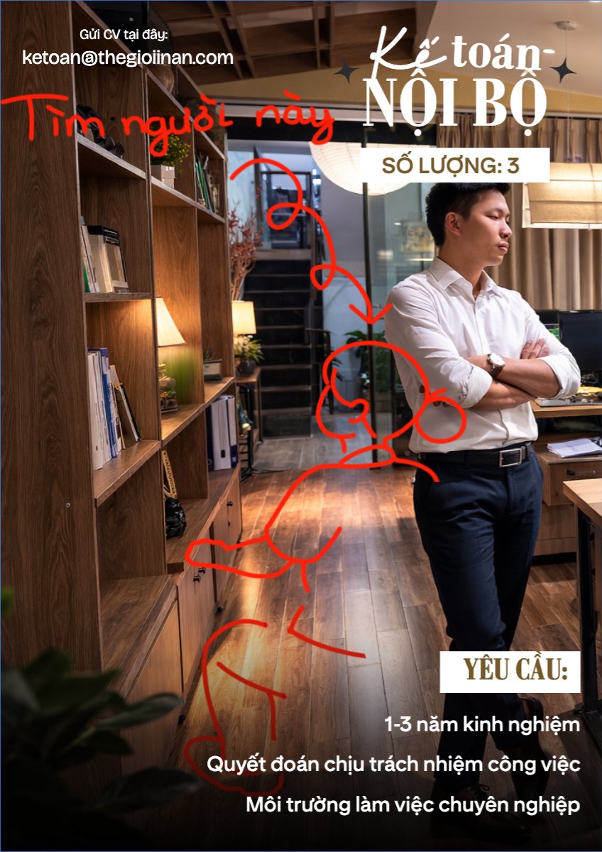 Mẫu Poster chuẩn Tuyển dụng kế toán — LayerPic