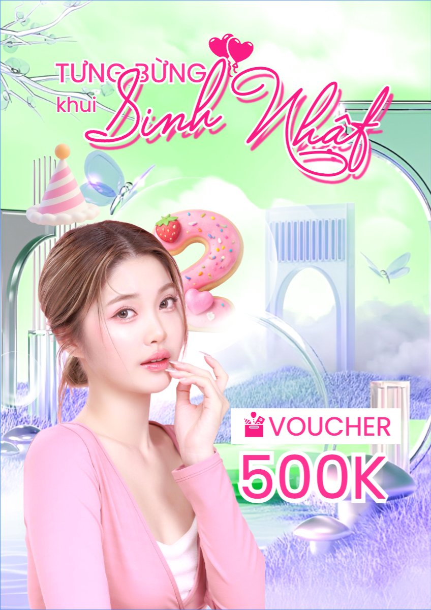 Mẫu Poster chuẩn Tưng bừng khui quà sinh nhật — LayerPic