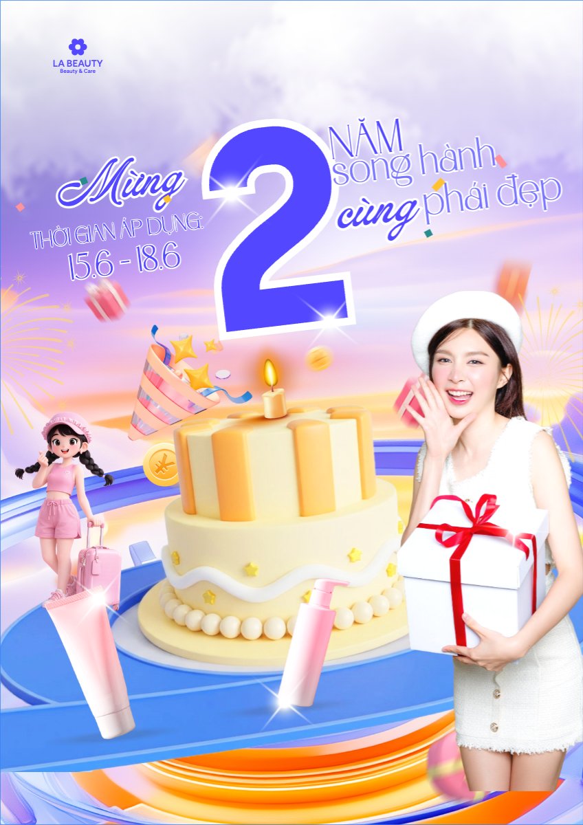 Mừng 2 năm song hành cùng phái đẹp