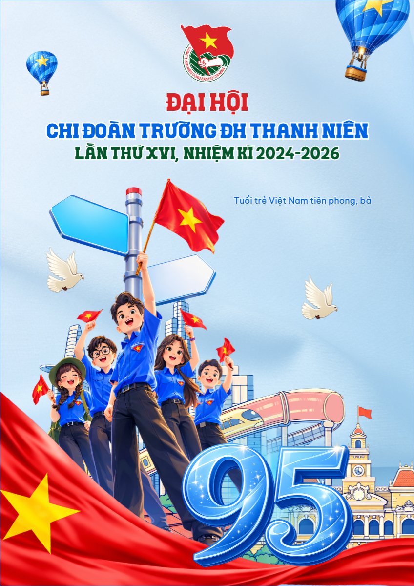 Mẫu Poster chuẩn Chào mừng kỷ niệm ngày thành lập Đoàn TNCS Hồ Chí Minh 26/3 — LayerPic