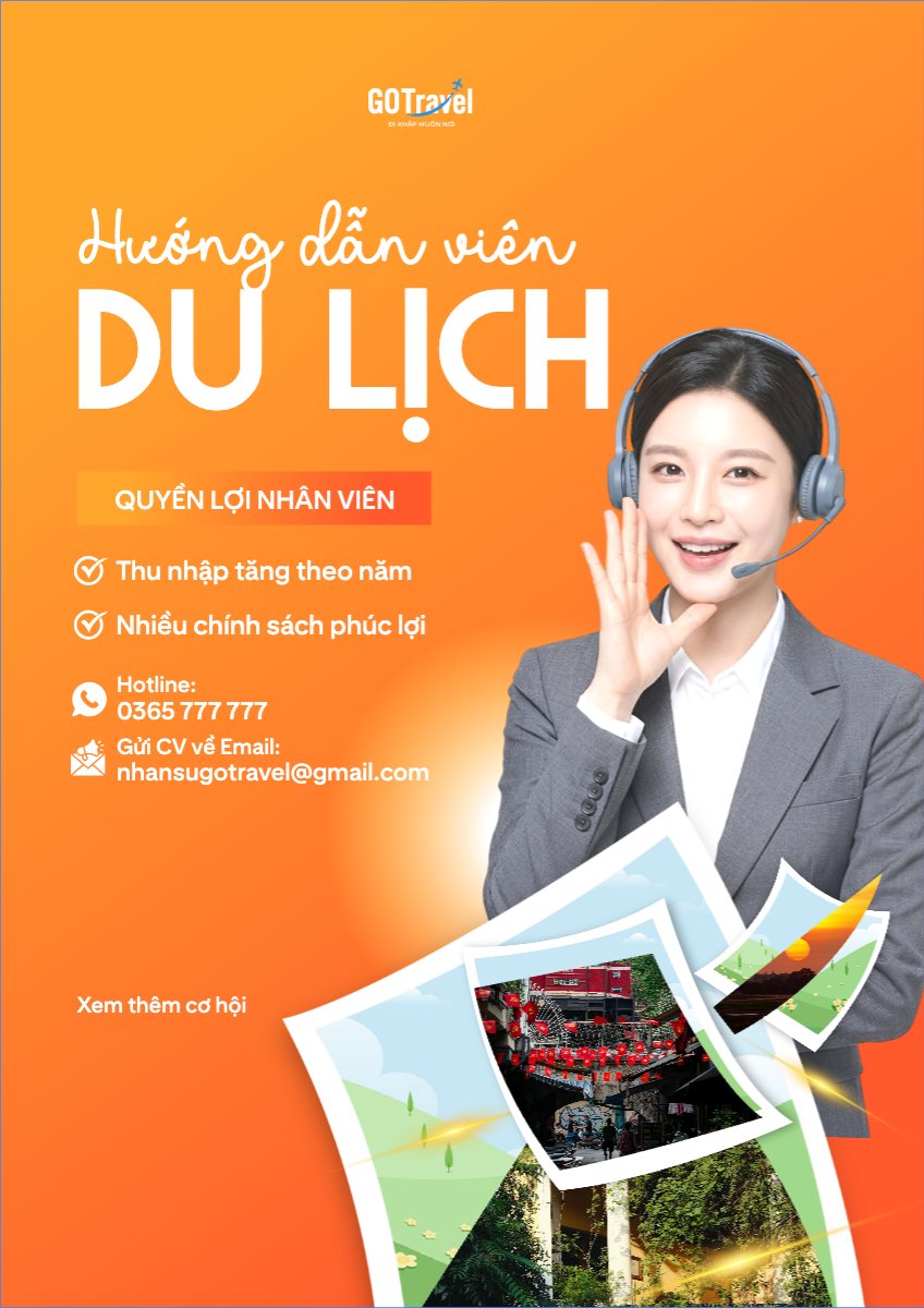 Tuyển dụng hướng dẫn viên du lịch
