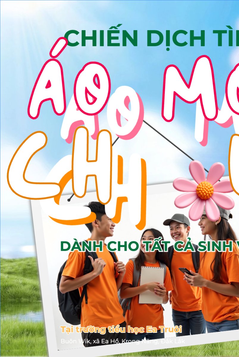 Mẫu Bài post MXH dọc Sự kiện, event, chương trình, sale, giải trí, entertainment, sinh viên, tình nguyện,volunteer — LayerPic
