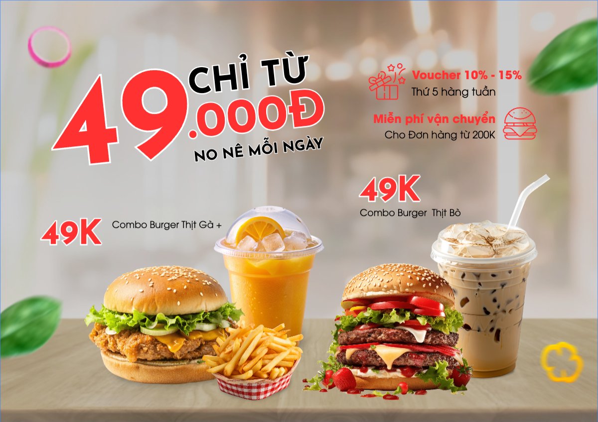 Đồ ăn, food, thực phẩm, ẩm thực, món ăn, F&B, nhà hàng, thức ăn, hamburger