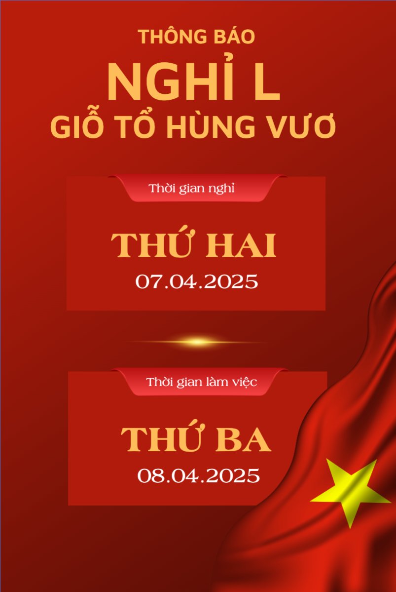 Mẫu Bài post MXH dọc 10/3, Giỗ Tổ Hùng Vương, Việt Nam, truyền thống, Vietnamese, sự kiện, event — LayerPic