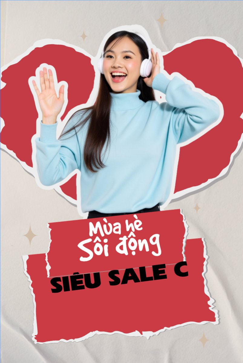 Mẫu Bài post MXH dọc Sự kiện, event, chương trình, sale, giải trí, entertainment — LayerPic
