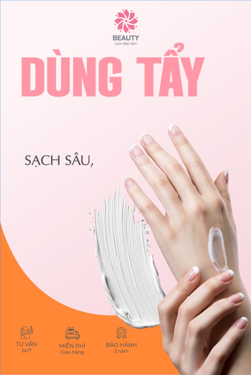 Mẫu Bài post MXH dọc Spa, beauty, làm đẹp, thẩm mỹ, comestic — LayerPic